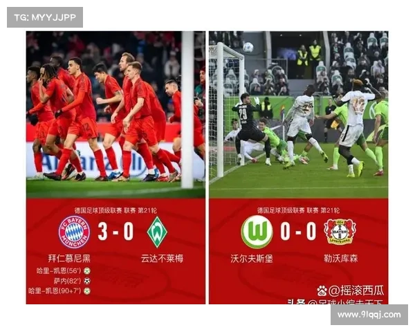 一场3-1!让勒沃库森翻盘难了:拜仁9分领跑,再赢4场=德甲夺冠 一场3-1!让勒沃库森翻盘难了:拜仁9分领跑,再赢4场=德甲夺冠